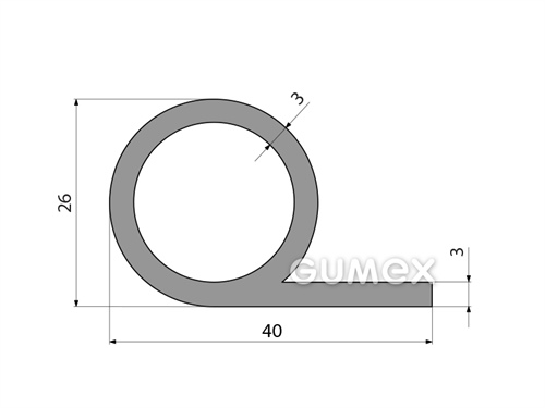 SILIKONPROFILE P-FORM